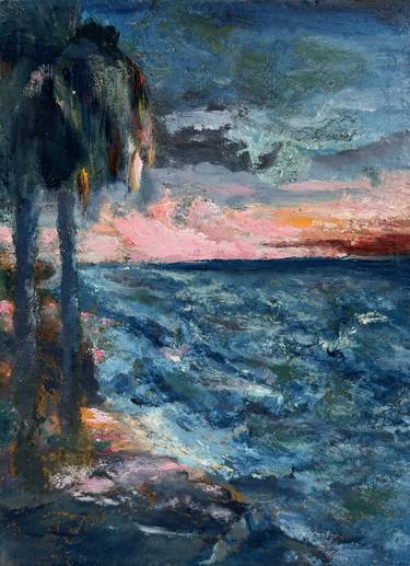 Print of Impressionism Beach Paintings by Mary Klesse