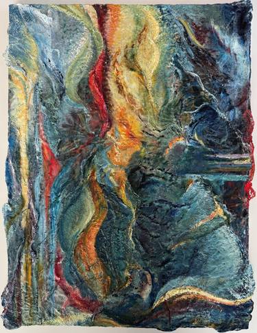 Original Abstract Painting by Mary Klesse