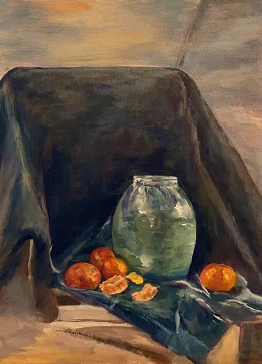 Original Fine Art Still Life Paintings by Mary Klesse