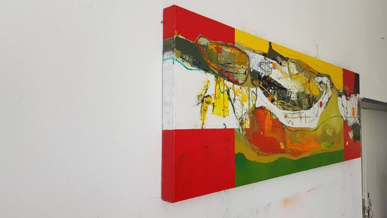 Original Abstract Painting by Plamen Bibeschkov