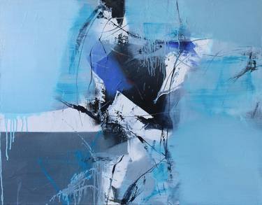 Original Fine Art Abstract Paintings by Plamen Bibeschkov