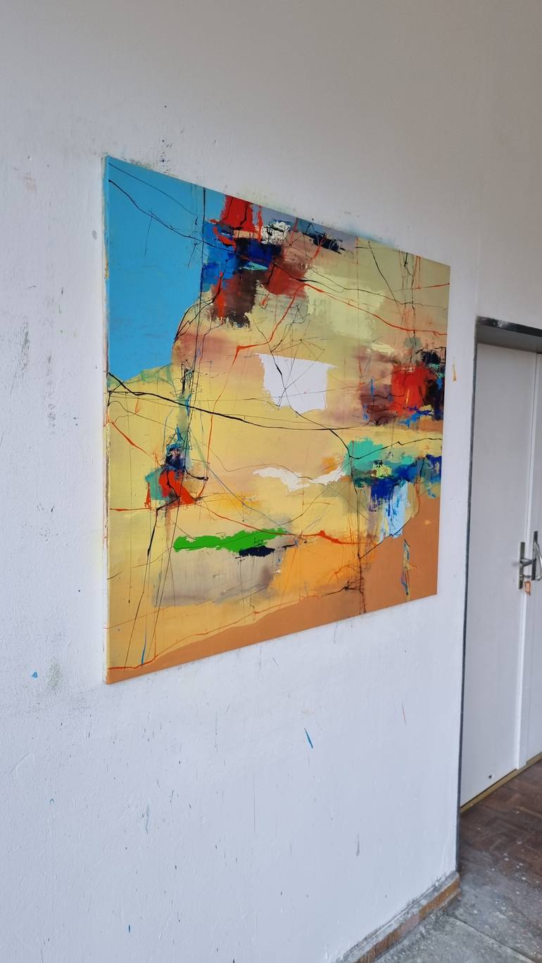 Original Expressionism Abstract Painting by Plamen Bibeschkov