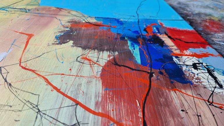 Original Expressionism Abstract Painting by Plamen Bibeschkov