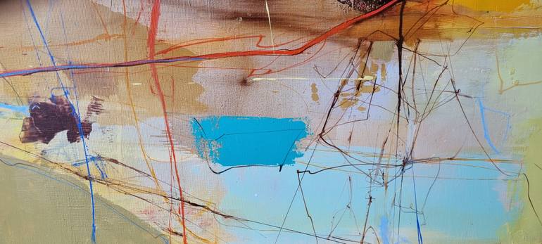 Original Expressionism Abstract Painting by Plamen Bibeschkov