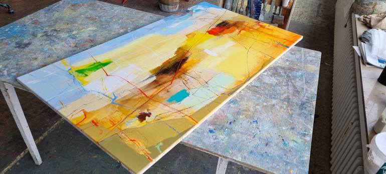 Original Expressionism Abstract Painting by Plamen Bibeschkov