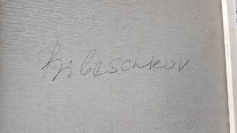 Original Abstract Landscape Painting by Plamen Bibeschkov