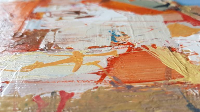 Original Impressionism Abstract Painting by Plamen Bibeschkov