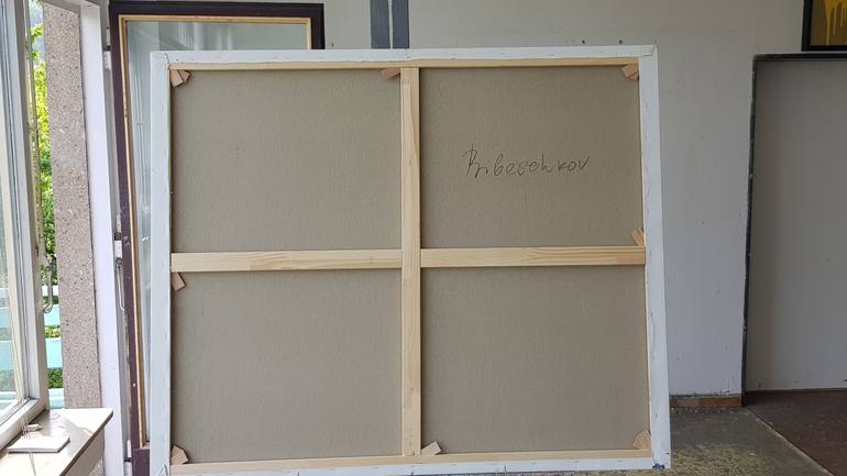 Original Impressionism Abstract Painting by Plamen Bibeschkov