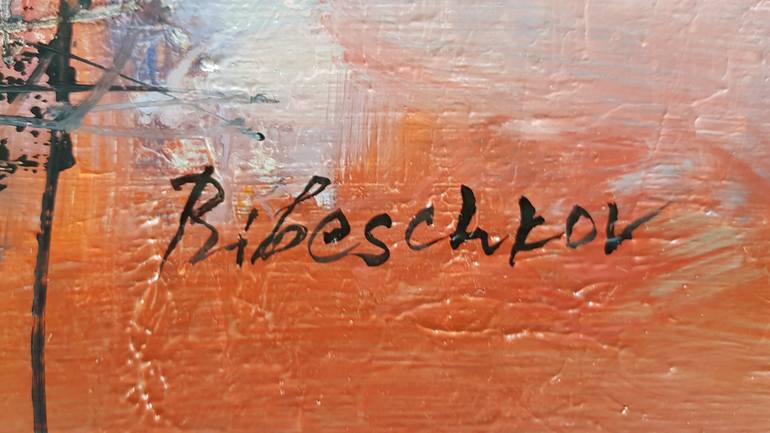 Original Expressionism Abstract Painting by Plamen Bibeschkov