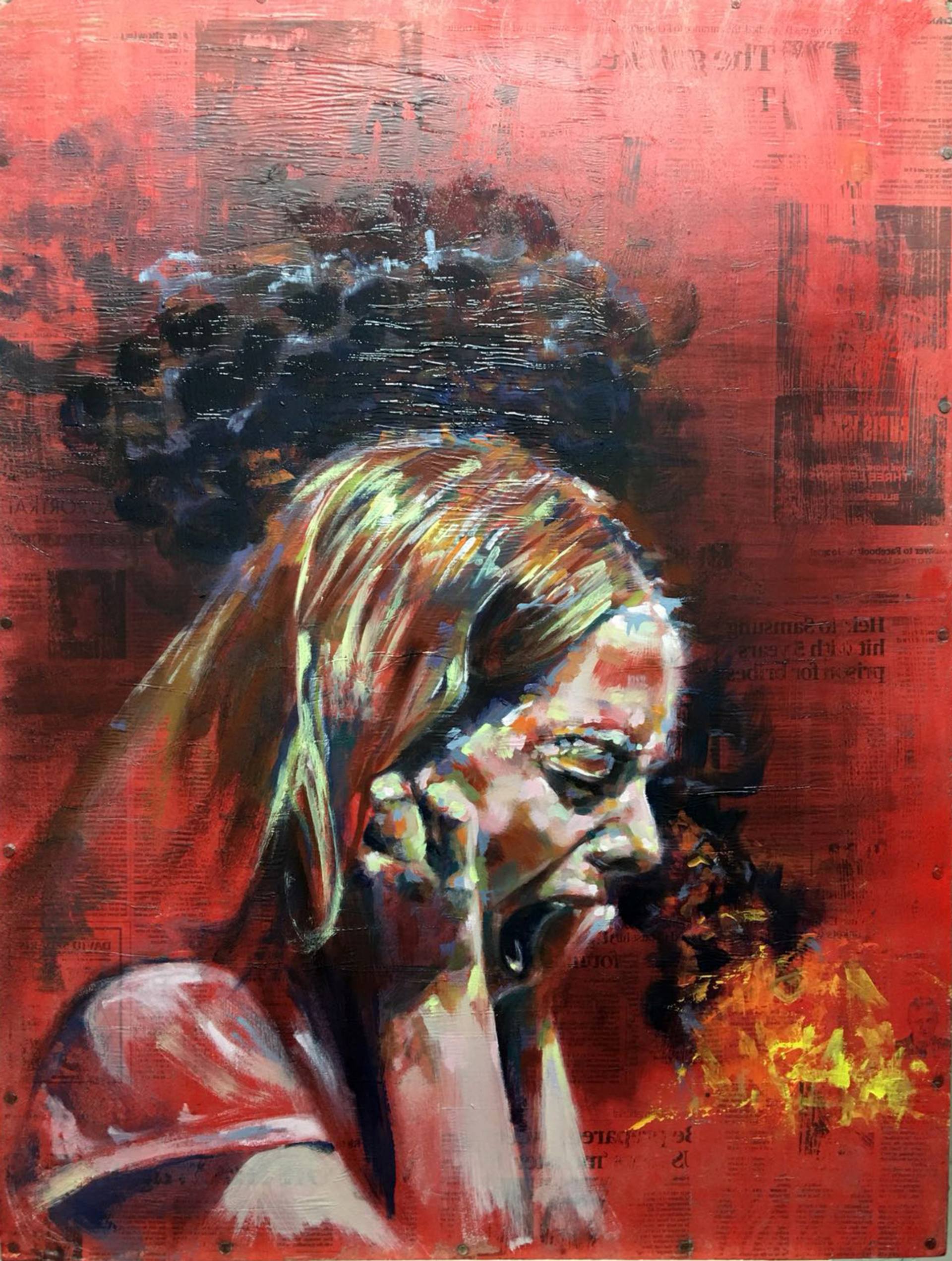 The Scream Painting by Eduardo Vieitez | Saatchi Art