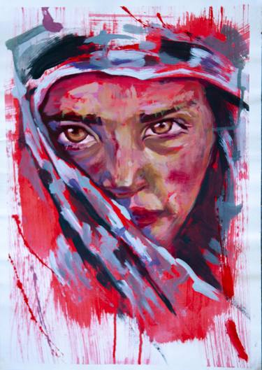 Original Figurative Children Painting by Eduardo Vieitez