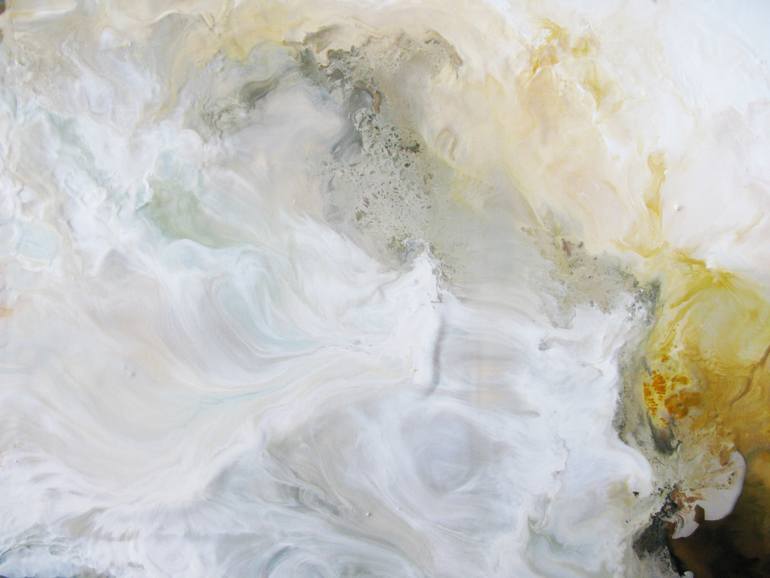 Original Abstract Seascape Painting by Susana F Blanco