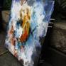 It is an abstract landscape.
A view of the Ophelia hurricane.
Today London has dressed in orange.