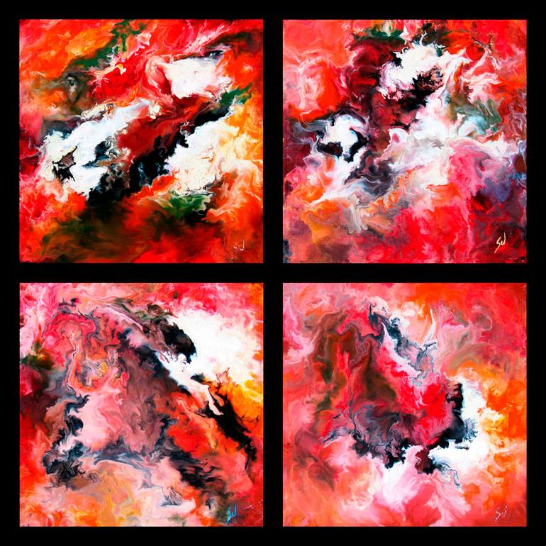 Original Abstract Painting by Susana F Blanco