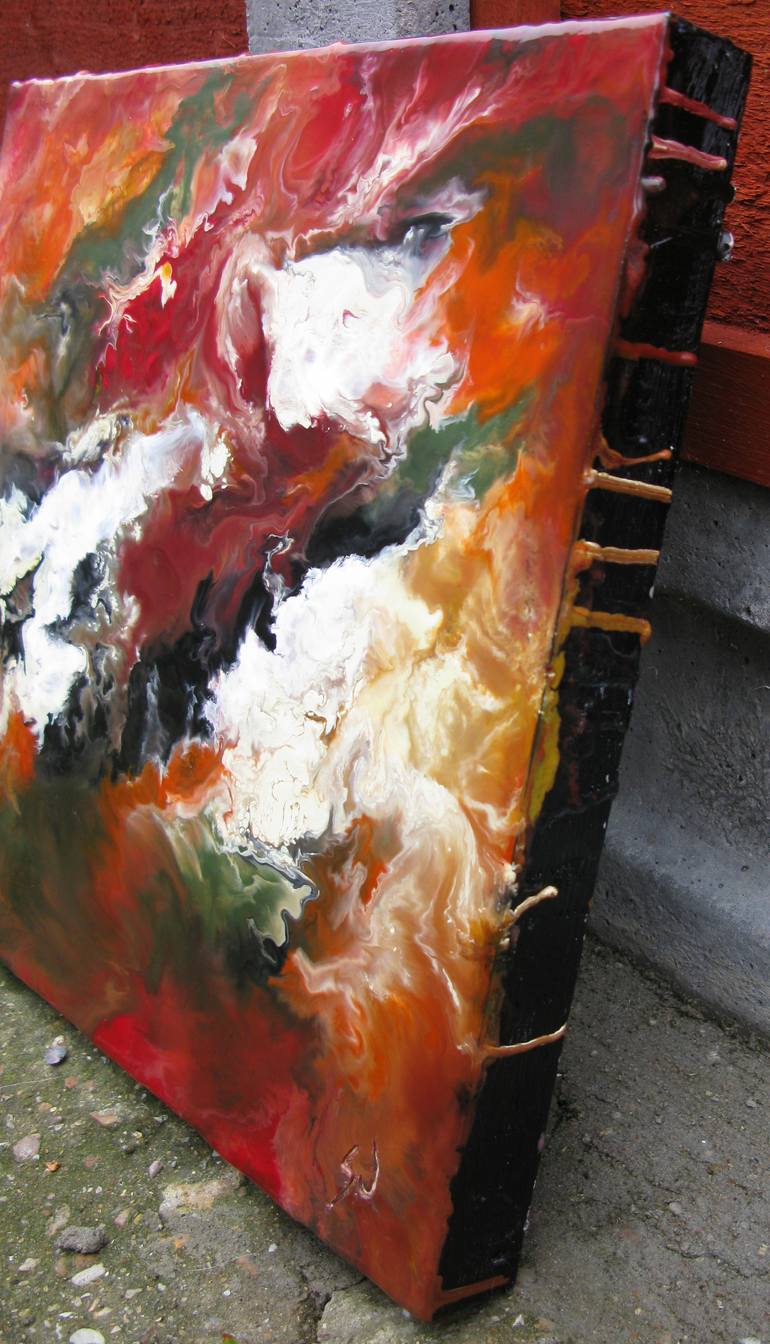 Original Abstract Painting by Susana F Blanco