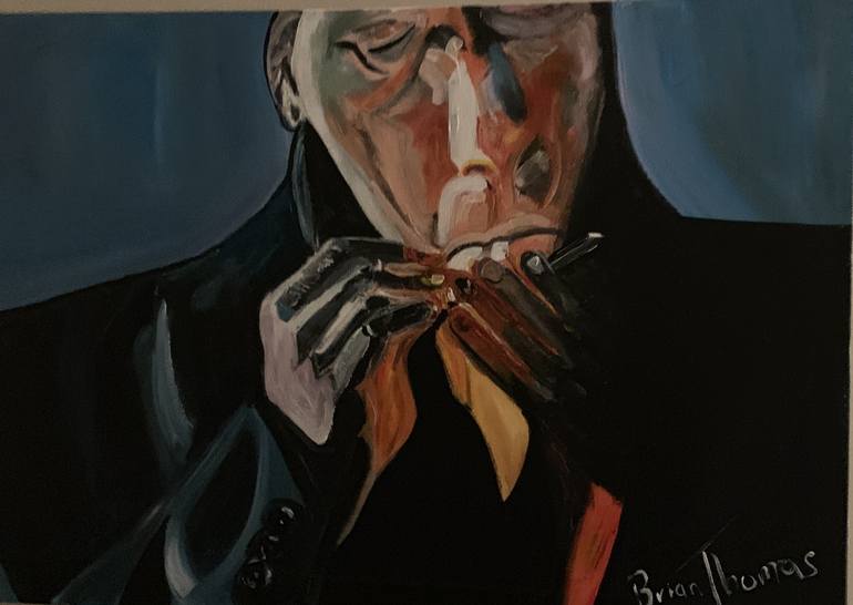 Lighting up Painting by Brian Thomas | Saatchi Art