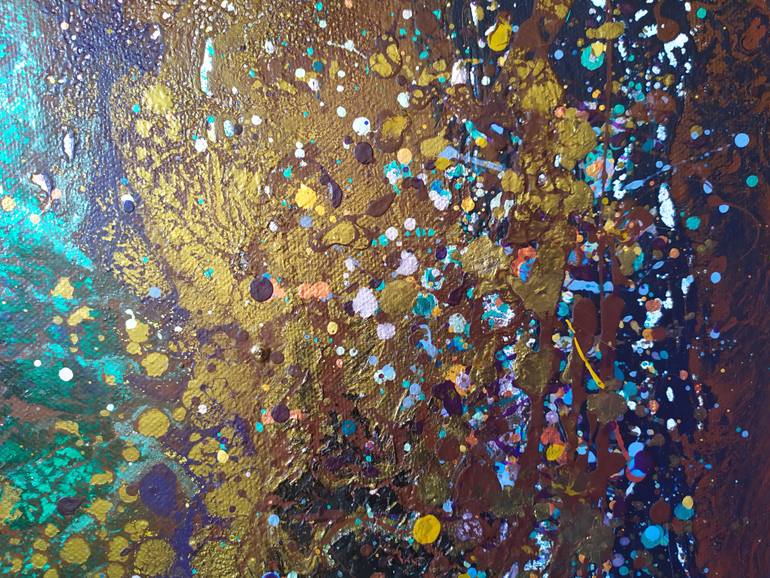 Original Abstract Nature Painting by Mariana Blinova