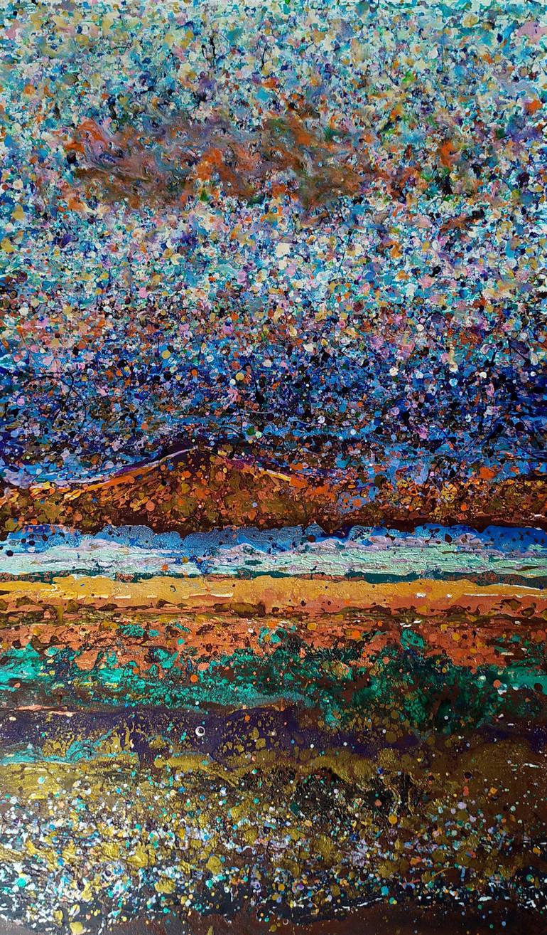 Original Abstract Nature Painting by Mariana Blinova
