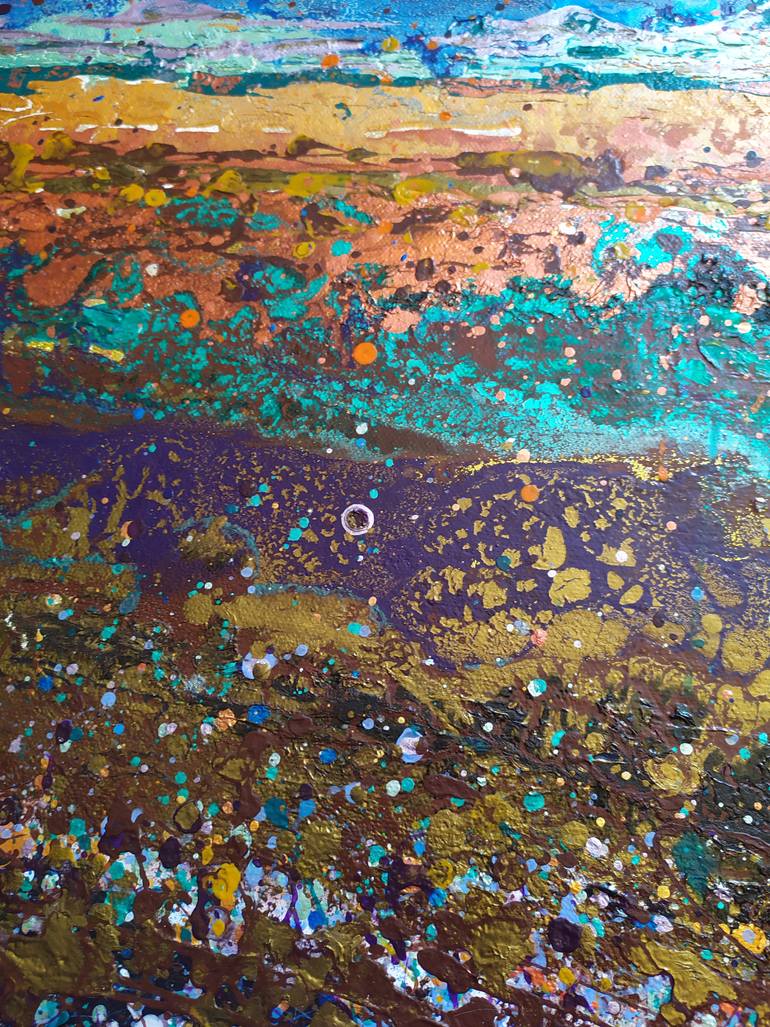 Original Abstract Nature Painting by Mariana Blinova