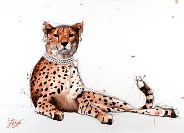 Original Animal Paintings by Sylvain Lang