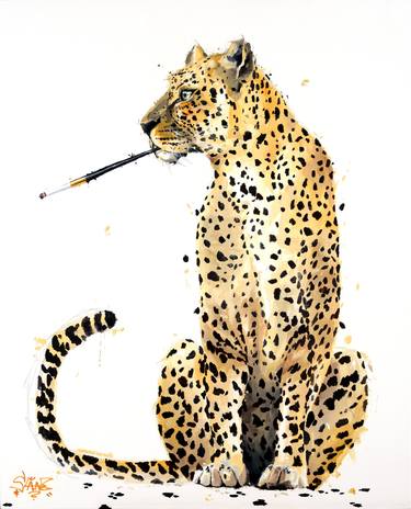 Original Animal Paintings by Sylvain Lang