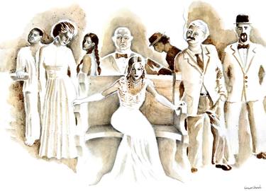 Print of Figurative Family Paintings by Corina Chirila