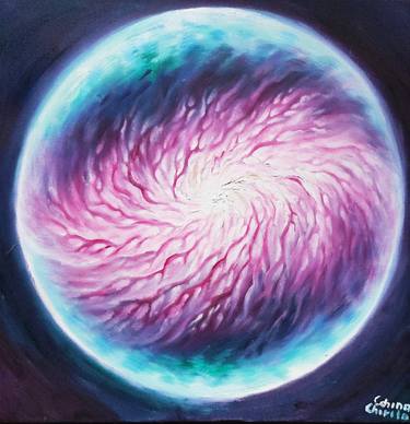Print of Modern Outer Space Paintings by Corina Chirila