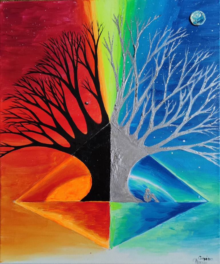 Arborele trecutului si al viitorului - The Sephora tree painting ...