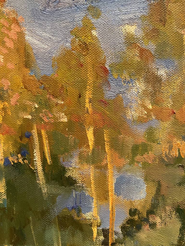 Original Expressionism Landscape Painting by Mariia Chernyshova