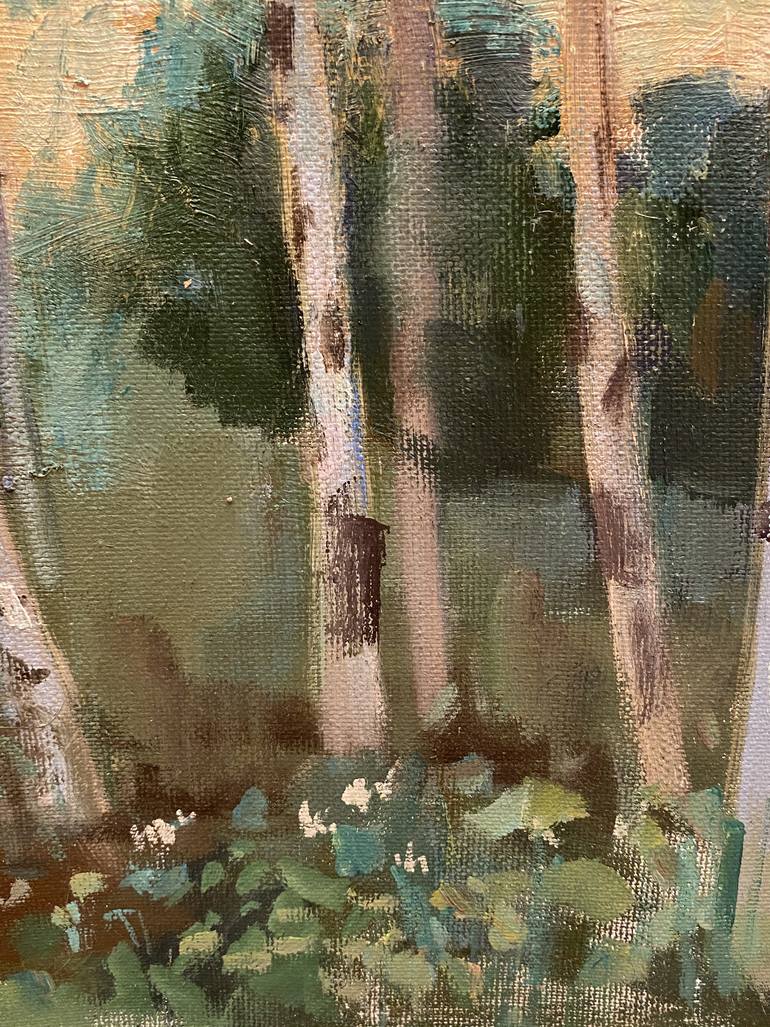 Original Expressionism Landscape Painting by Mariia Chernyshova