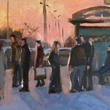 Bus Stop II by Mariia Chernyshova