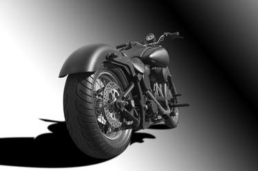 Print of Art Deco Motorcycle Photography by Charles Ryan