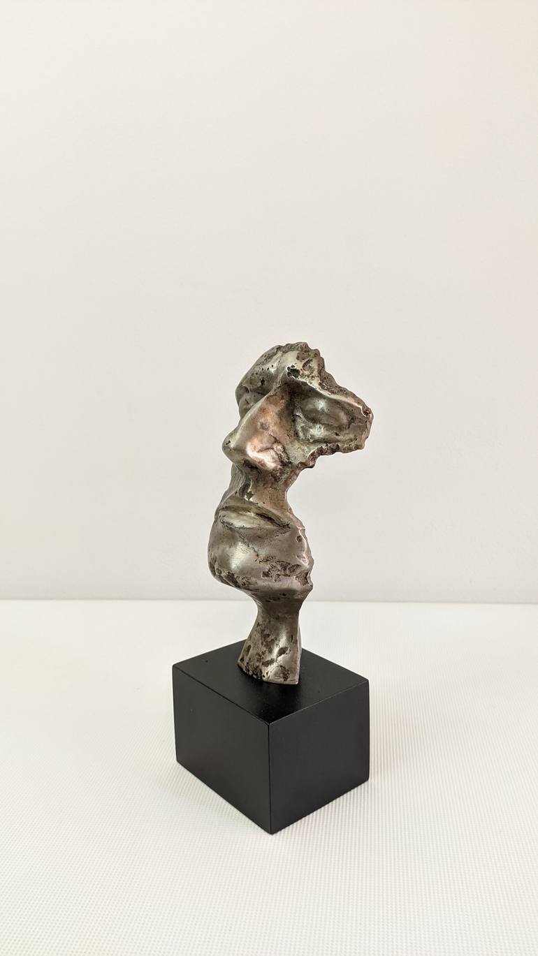 Original Abstract Men Sculpture by Sinisa Cvetic