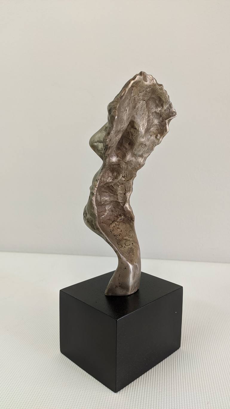 Original Abstract Men Sculpture by Sinisa Cvetic