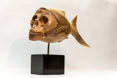 Original Abstract Animal Sculpture by Sinisa Cvetic