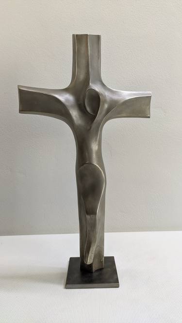 Original Abstract Religion Sculpture by Sinisa Cvetic