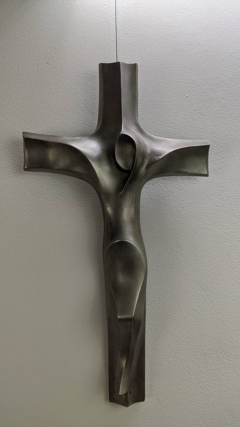 Original Abstract Religion Sculpture by Sinisa Cvetic