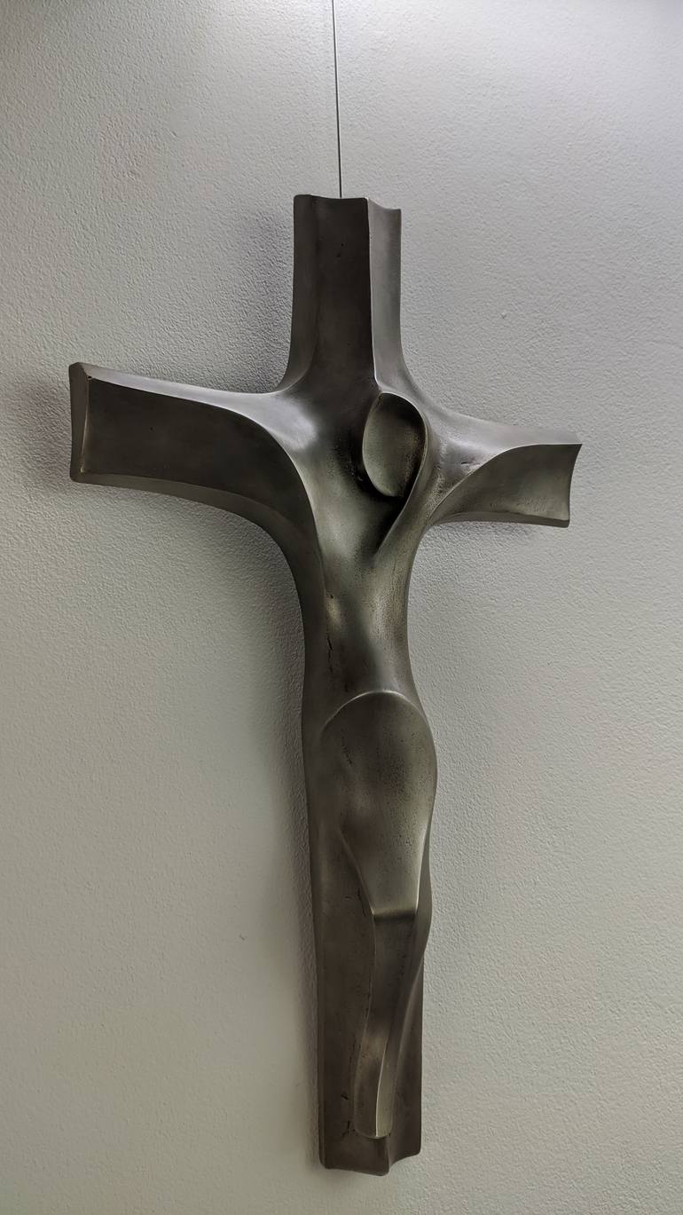 Original Abstract Religion Sculpture by Sinisa Cvetic