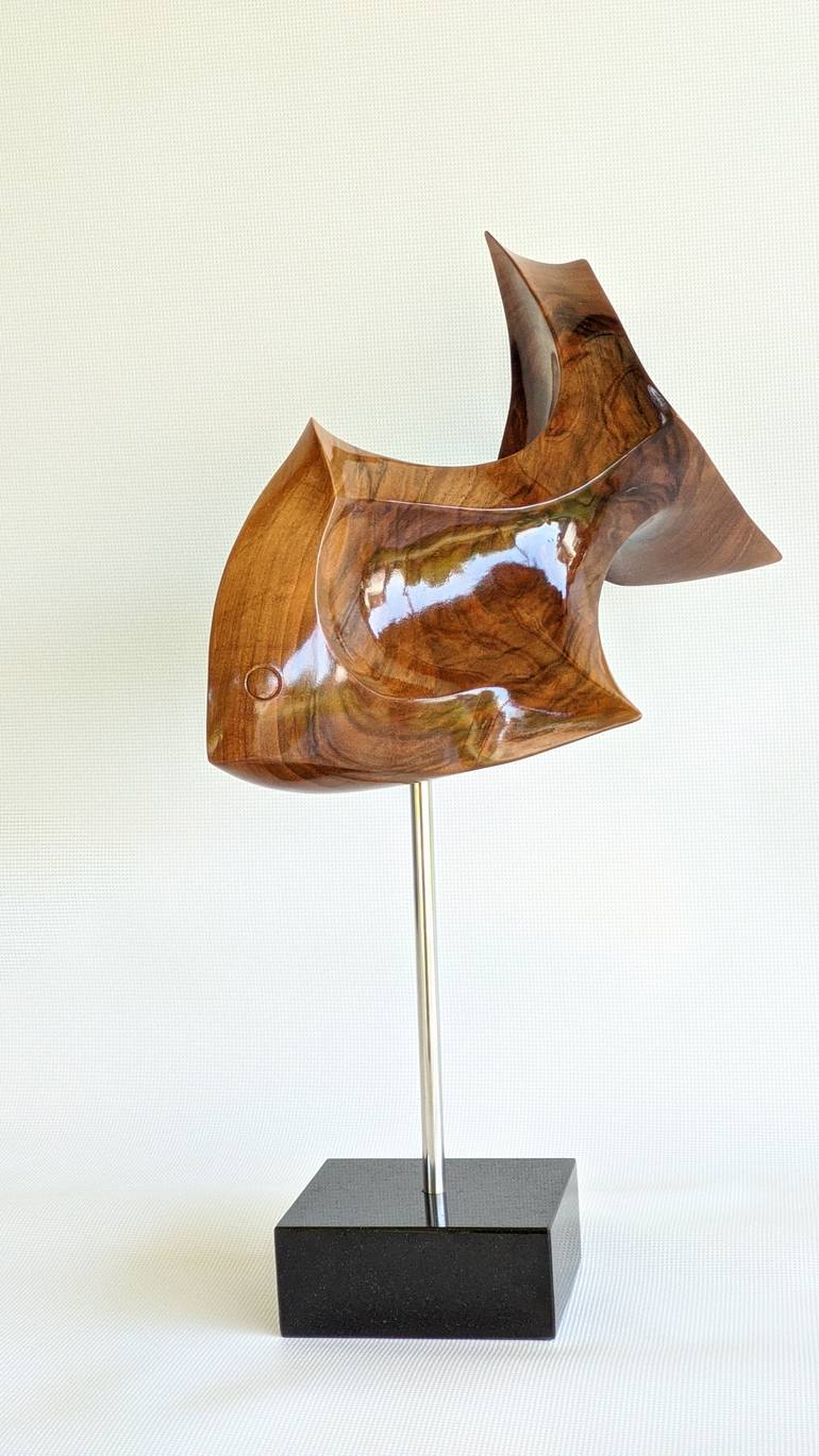 Original Abstract Animal Sculpture by Sinisa Cvetic