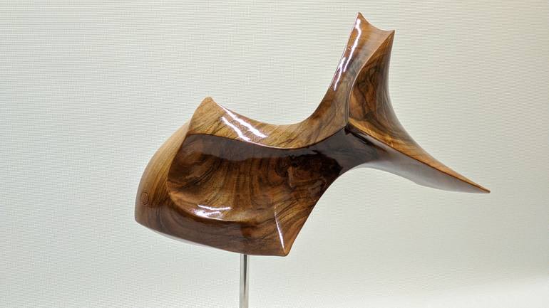Original Abstract Animal Sculpture by Sinisa Cvetic