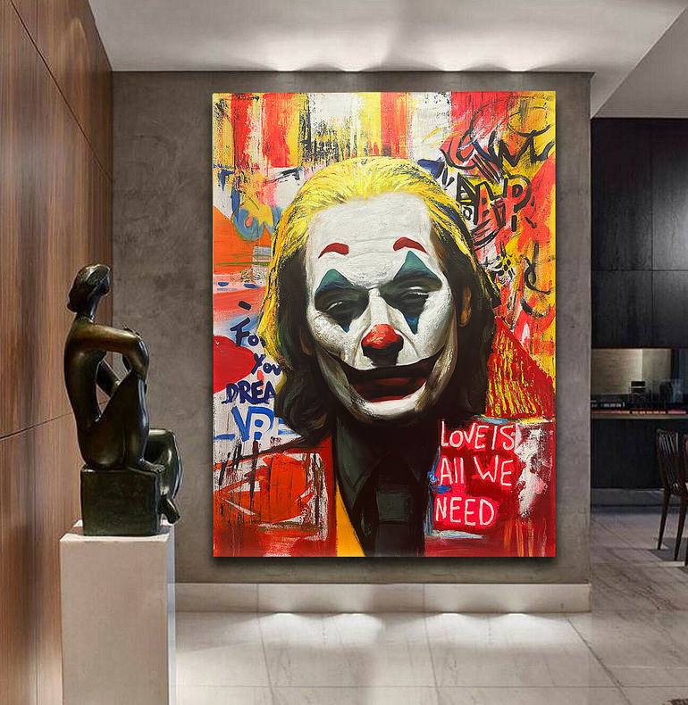 Original Pop Art Pop Culture/Celebrity Painting by Tuncay Bolat