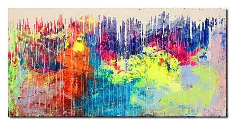 Original Abstract Expressionism Abstract Painting by Tuncay Bolat