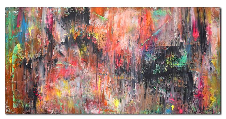 Original Abstract Expressionism Abstract Painting by Tuncay Bolat