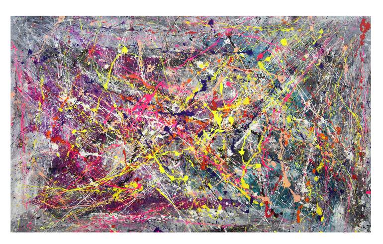 Original Abstract Painting by Tuncay Bolat