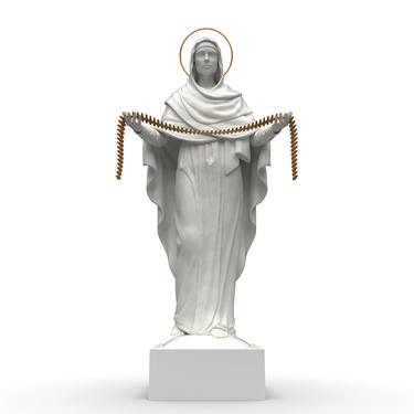 Original Conceptual Religion Sculpture by Oleh Tkachenko