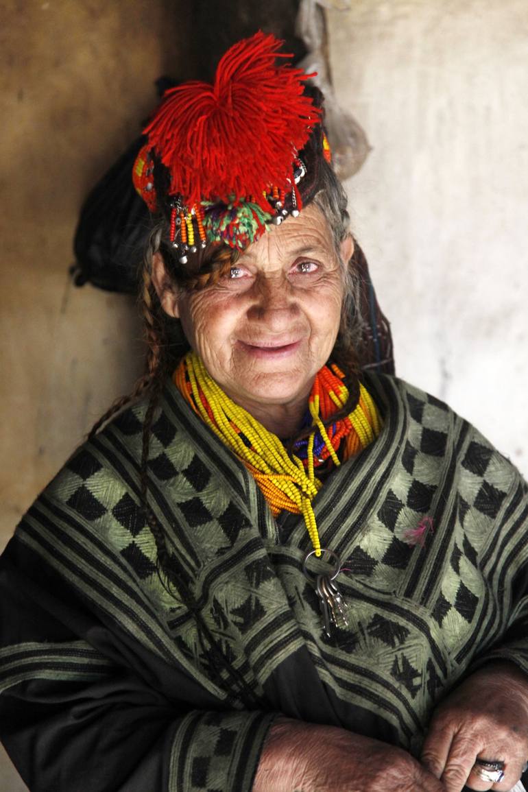 A Kalash Woman - Print