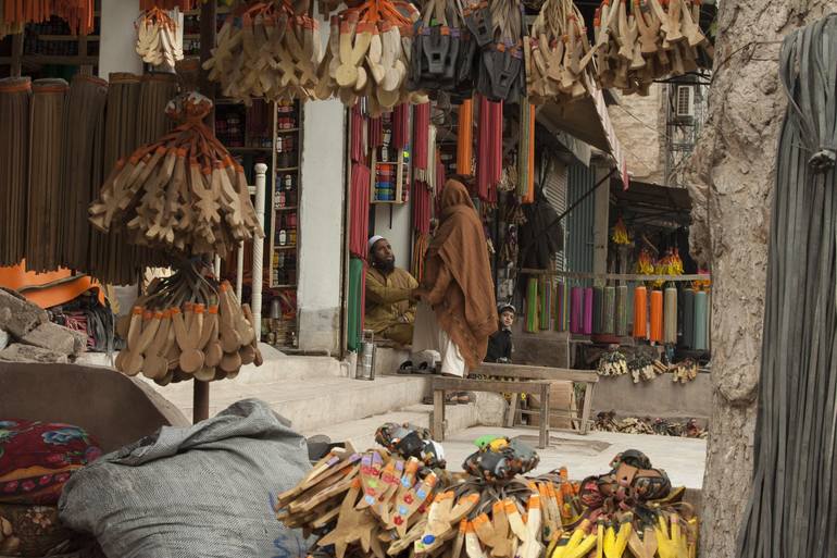 Peshawer Bazar, Pakistan - Print