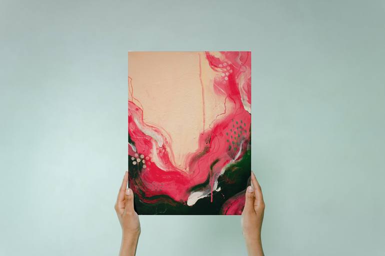 Original Abstract Expressionism Abstract Painting by Vega Vega