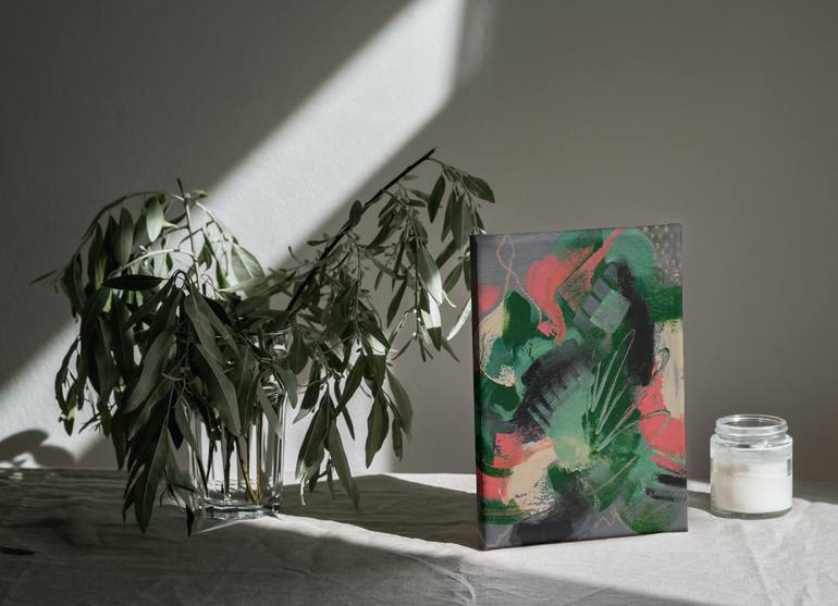 Original Abstract Expressionism Abstract Painting by Vega Vega