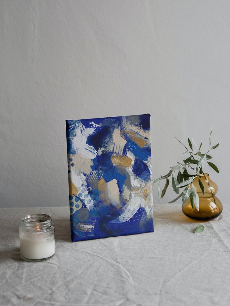 Original Abstract Expressionism Abstract Painting by Vega Vega